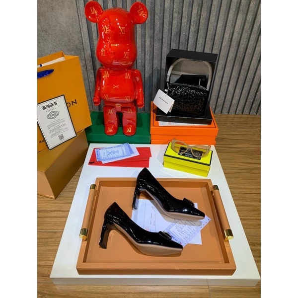 Giày Cao Gót 7,5cm Da mềm đi siêu thích ạ