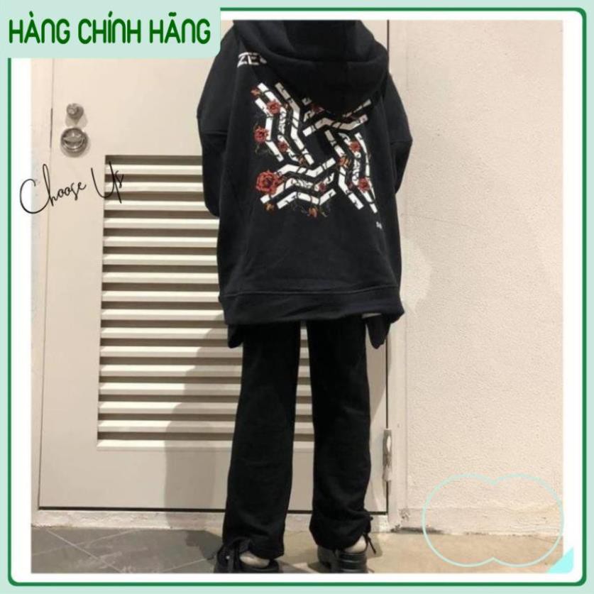 Áo Hoodie Nỉ Hoa Hồng Form Rộng UNISEX Kiểu Dáng Ulzzang  Choose Us