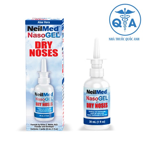 [NHẬP KHẨU MỸ] Lọ xịt chống khô mũi NEILMED NASOGEL SPRAY 30ML hộp1 chai | WebRaoVat - webraovat.net.vn