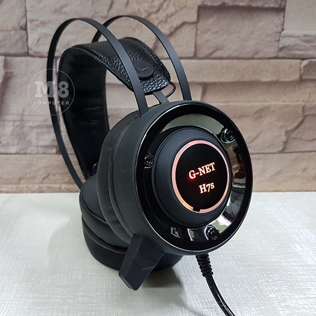 [ RẺ VÔ ĐỊCH ] Tai nghe chụp tai - Headphone Gaming Gnet H7S - Có rung, Vòng tai to đệm cực êm, đeo lâu thoải mái