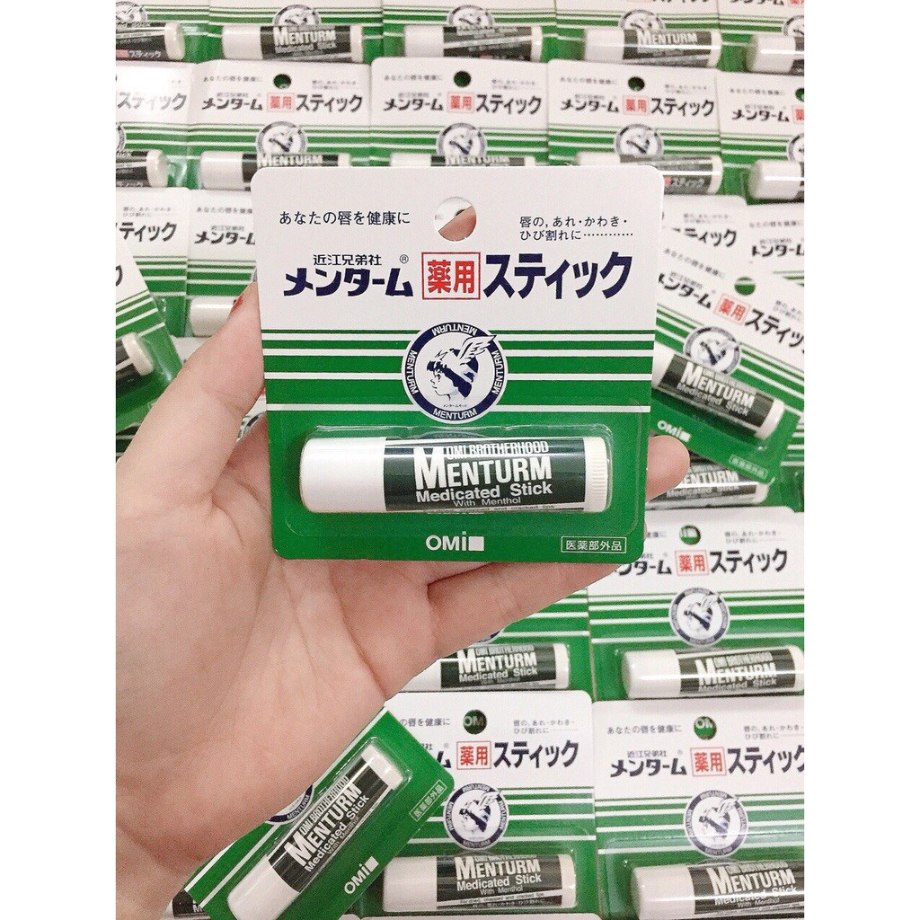 Son Dưỡng Môi OMI Brotherhood Menturm Medicated Lip Balm Stick (4g) | BigBuy360 - bigbuy360.vn