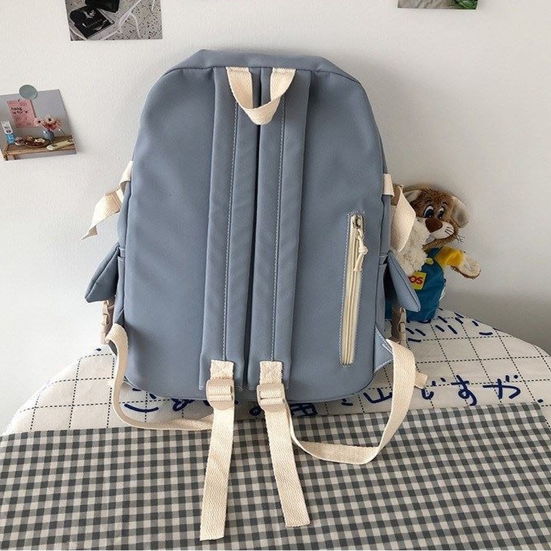 Balo nữ cá tính đẹp đi học thời trang cao cấp dễ thương tặng kèm gấu và sticker MOHANA TH233