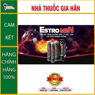 Viên Sủi ESTROMEN - Giúp Tăng Cường Sinh Lý & Hỗ Trợ Ngăn Ngừa Mãn Dục Cho Nam