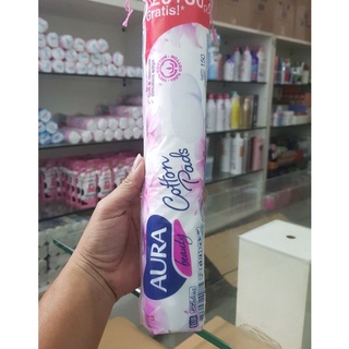Bông tẩy trang Aura 150 miếng