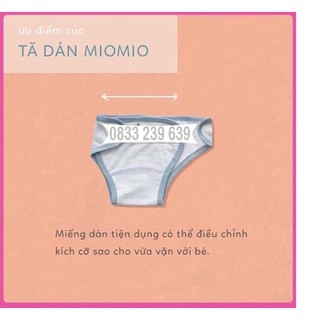 Tã Vải Dán Miomio - Size 1M