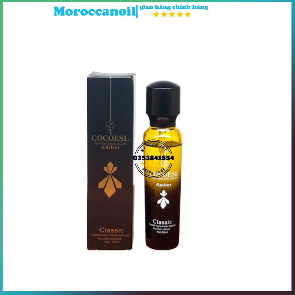 tinh dầu argan coco serum dưỡng tóc uốn Luodais hương nước hoa, Mỹ phẩm tóc chính hãng  DT18