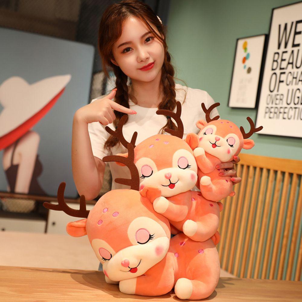 LILYES Đồ chơi nhồi bông Hình Động Vật Đáng Yêu Trang Trí Phòng Bé