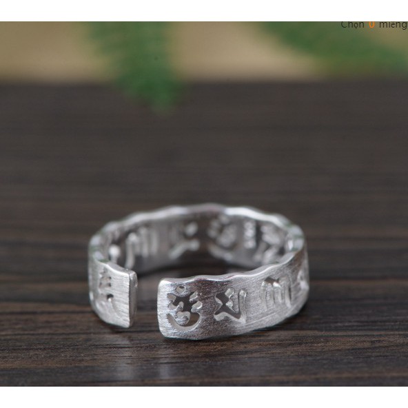 NHẪN KHẮC OM MANI PADME HUM - NH240