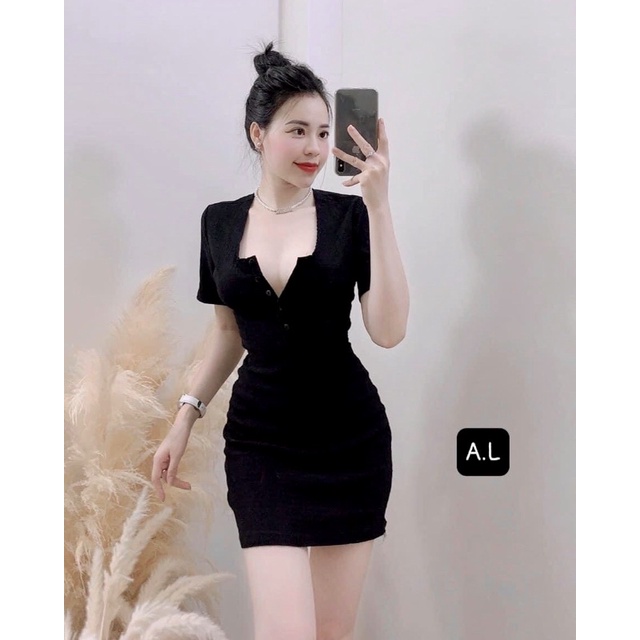 Váy body ngắn chất thun xốp co giãn hàng đẹp mặc tôn dáng⚡️4 màu ảnh thật | BigBuy360 - bigbuy360.vn