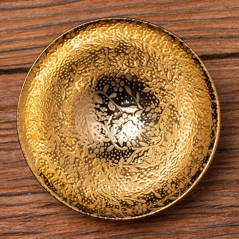 Chén Sứ Cảnh Đức dát vàng 24K (Sản phẩm cao cấp 75 ml)