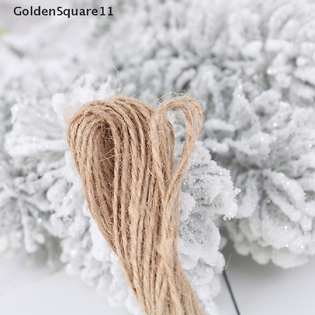 [Goldsquare11] Cuộn Dây Thừng Gai Dầu Tự Nhiên 10m Dùng Làm Đồ Thủ Công DIY Trang Trí