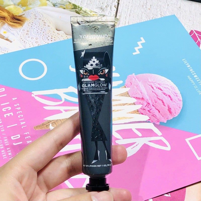 Mặt nạ bùn tẩy da chết GlamGlow YOUTHMUD® Glow Stimulating Exfoliating Treatment