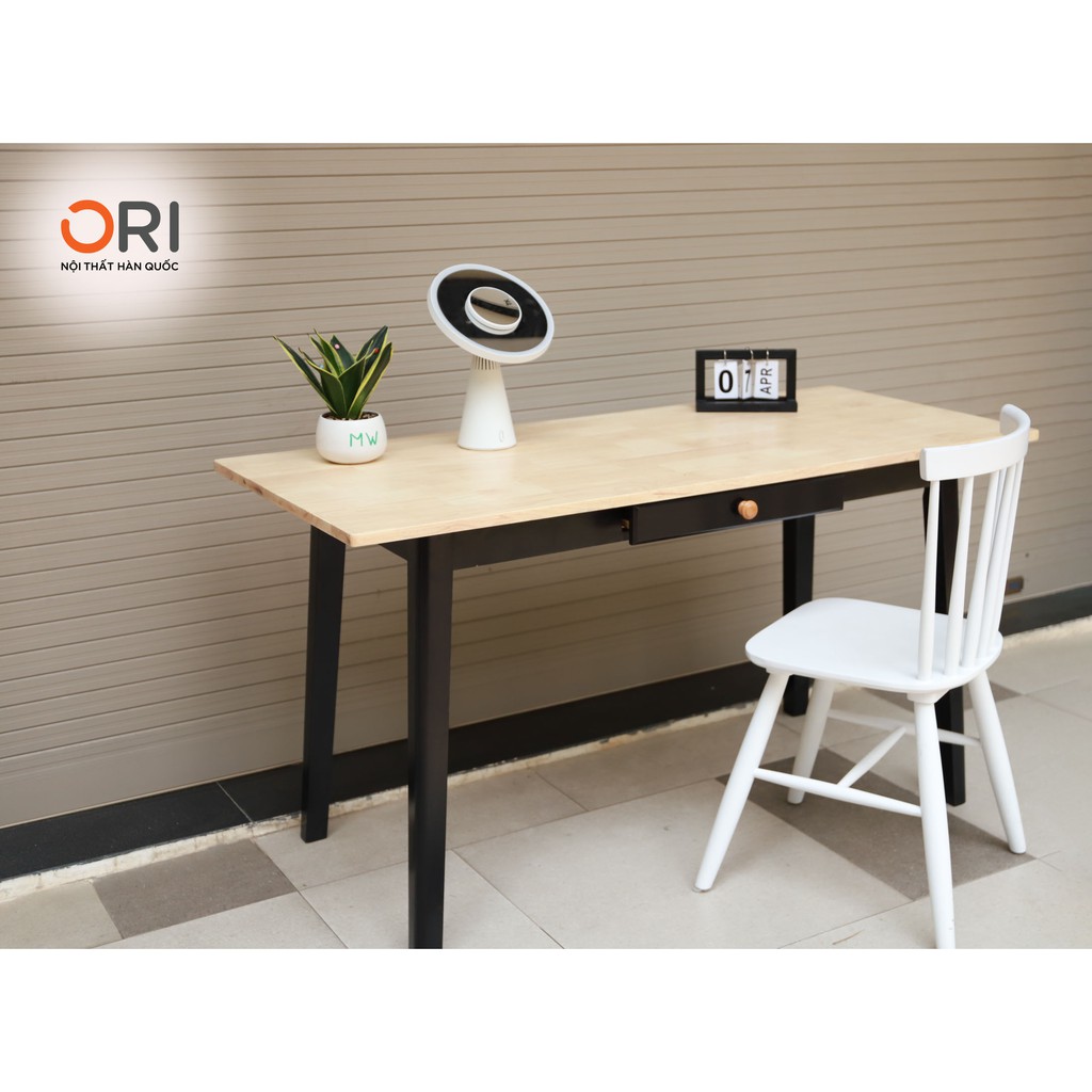 BÀN LÀM VIỆC GỖ HIỆN ĐẠI CÓ HỘC - TYCHE TABLE BLACK