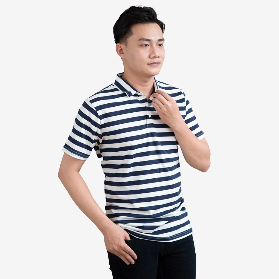 Áo Thun Polo Nam TOLI form cơ bản thanh lịch, vải Cotton 4 chiều cao cấp