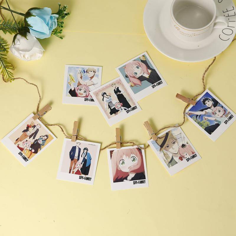 Set 40 Tấm Thẻ Ảnh HD In Hình Phim Loid Forger Forger Yor Forger