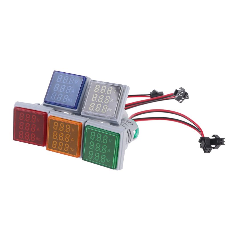 Đồng Hồ Đo Điện Áp AC 60-500V 0-100A 20-75 Hz Đa Năng Tiện Dụng