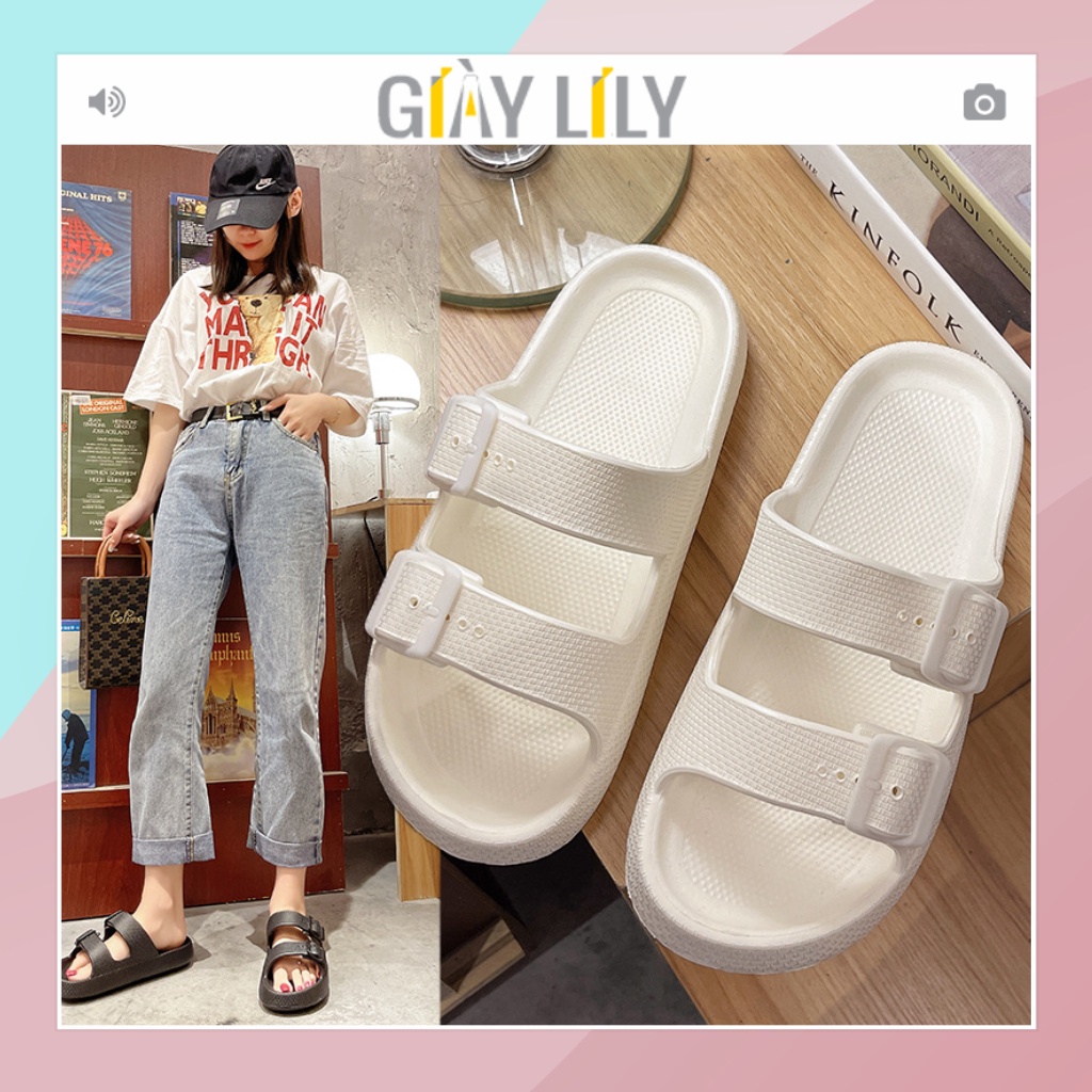 Sandal trần trám cao su dẻo