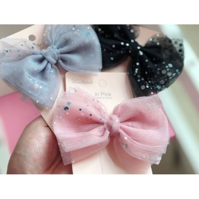 Ruy băng nhũ kim tuyến bản 10cm  làm phụ kiện handmade