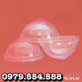 500 Nắp cầu đậy miệng ly nhựa phi 93, 95