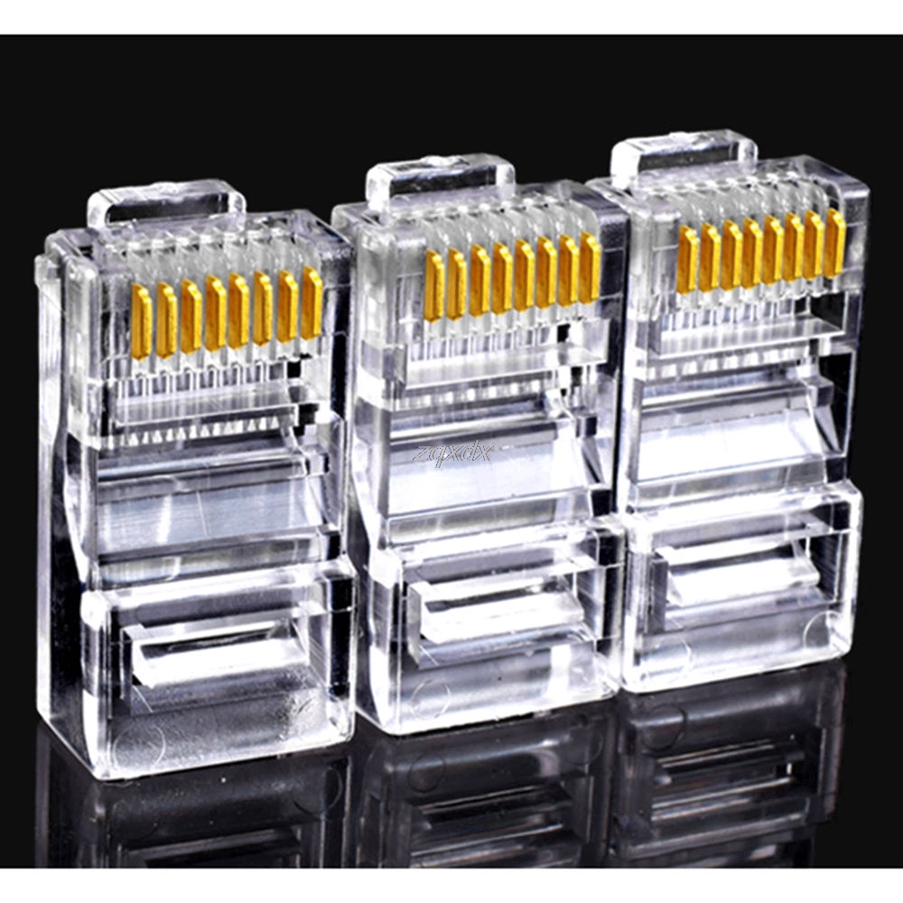 Đầu Cắm Kết Nối Mạng Lan Rj45 8 Pins Cat5 Cat5E