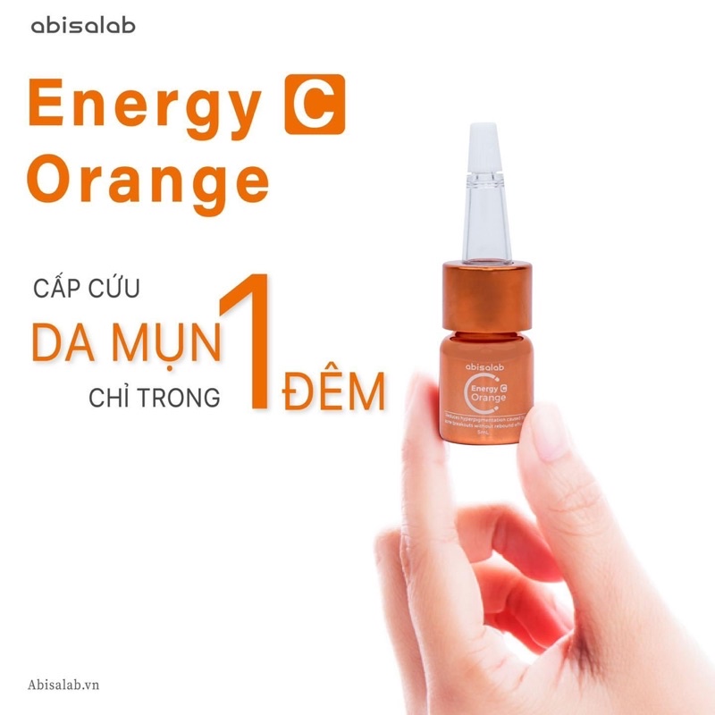 Energy C Orange - Tinh chất dành cho da mụn đầu đen