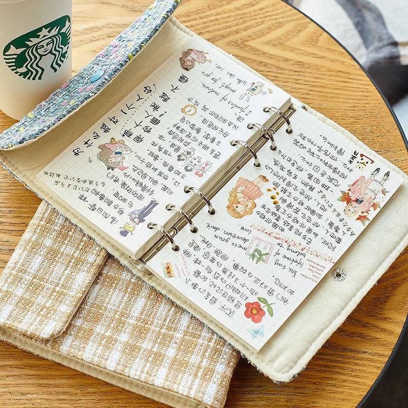 ⭐ iLado ⭐  sổ tay tài khoản tay sáng tạo dễ thương vở kẻ ngang notebook sổ ghi chép sổ tay ghi chép vở lò xo kẻ ngang sổ lò xo kẻ ngang marker học văn phòng phẩm sổ ghi chú sticker sổ ghi chú mini tập vở