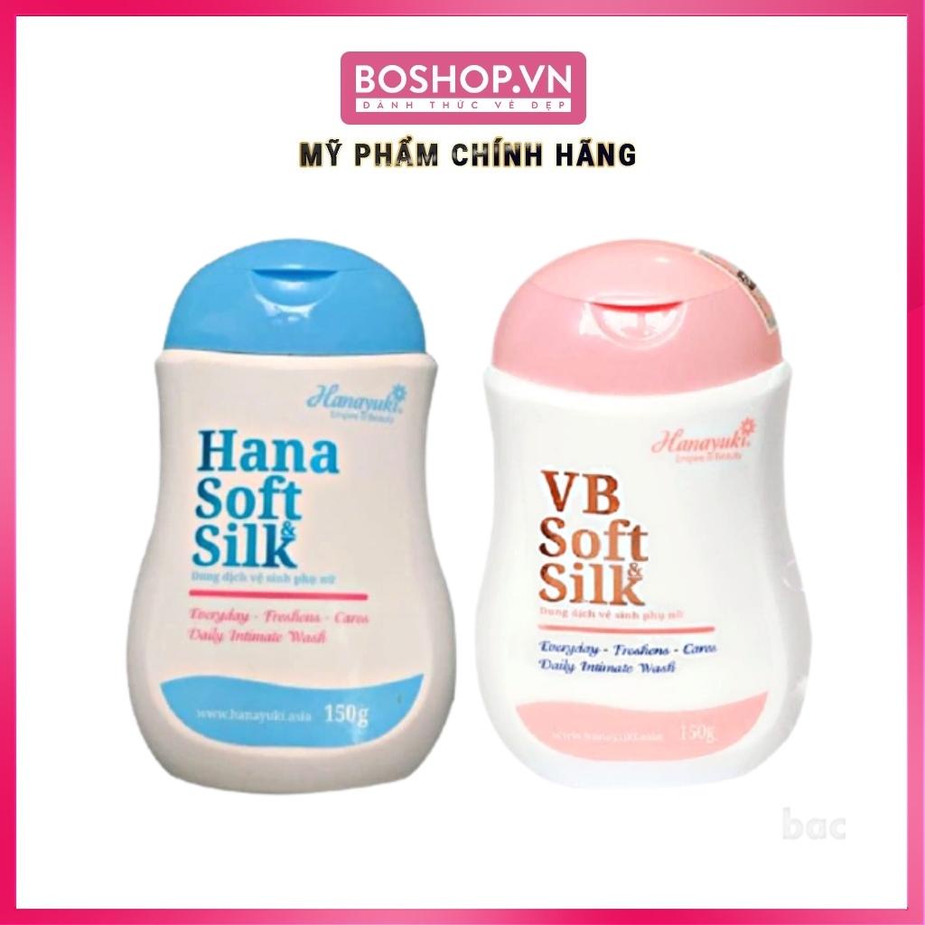 Dung Dịch Vệ Sinh Phụ Nữ Hanayuki Hana Soft Silk 150g