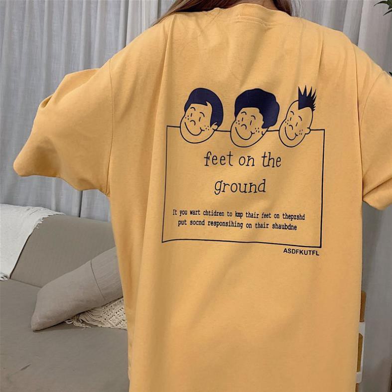 [Free Ship] Áo Phông Tay Lỡ Dáng Rộng Unisex Hình 3 Cậu Bé- Hàng Loại 1, Hot Trend | BigBuy360 - bigbuy360.vn