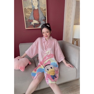 Đầm lụa cổ sơ mi latin cao cấp siêu xinh