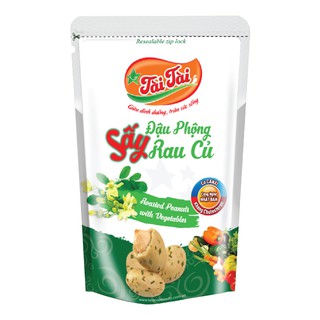 Đậu phộng sấy rau củ Tài Tài (gói 100g)