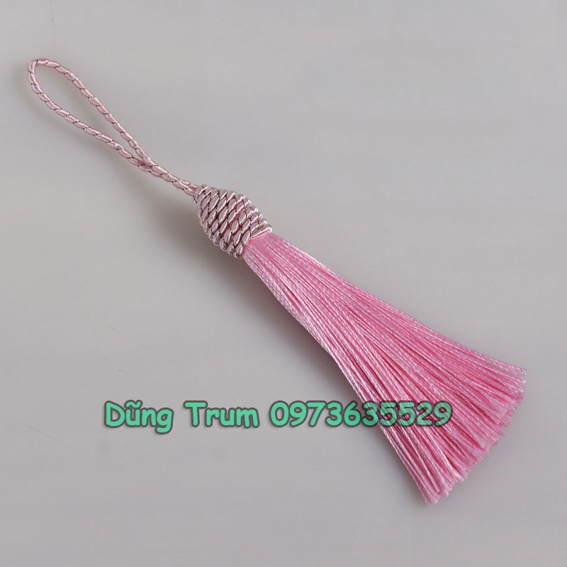 Dây đồng tâm kết tua rua trang trí cổ trang siêu đẹp