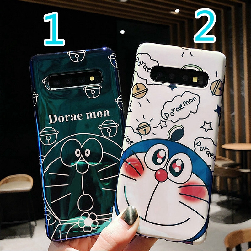 Doraemon Phone Case Samsung Galaxy S10 Plus Samsung S8 S9 Note 8 Note 9 Back Cover Cartoon Mobile Phones TPU