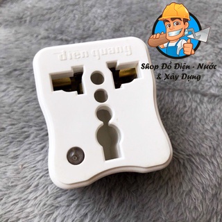 Phích cắm chuyển ĐIỆN QUANG 3 chân ra 2 chân