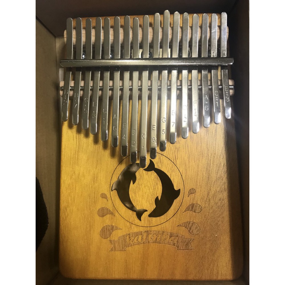 AS1 QZ Đàn piano Kalimba bằng gỗ 17 phím tiêu dùng bằng ngón tay mẫu - Đàn Kalimba 17 Phím Bằng Gỗ 1