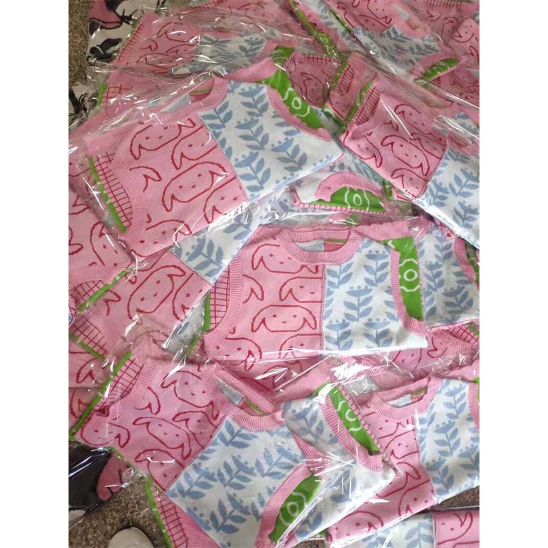 Áo len không tay cổ tròn dáng rộng thiết kế mới phong cách Hàn Quốc thời trang cho nữ