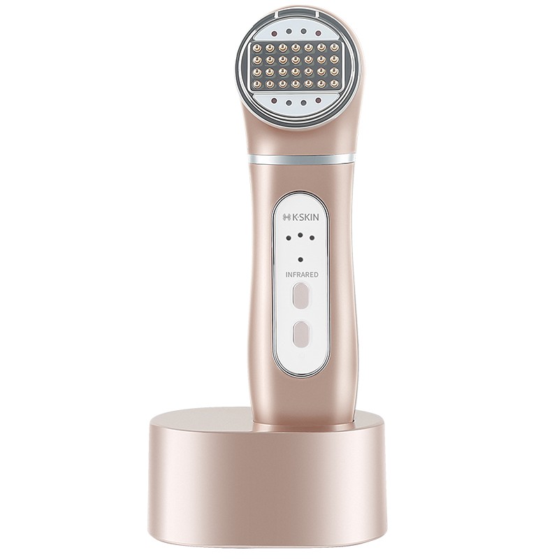Máy điện di trẻ hoá da công ngệ nhiệt, đèn RF KSKIN KD9901. Tia hồng ngoại giúp hấp thụ tinh chất, ngừa lão hóa