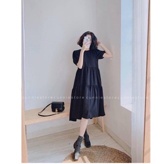 Váy bầu suông thời trang babydoll mẫu mới
