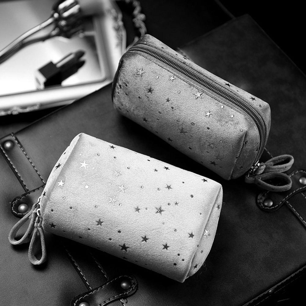 OCEANMAP Túi Đựng Đồ Trang Điểm In Họa Tiết Ngôi Sao Thời Trang Cho Nữ