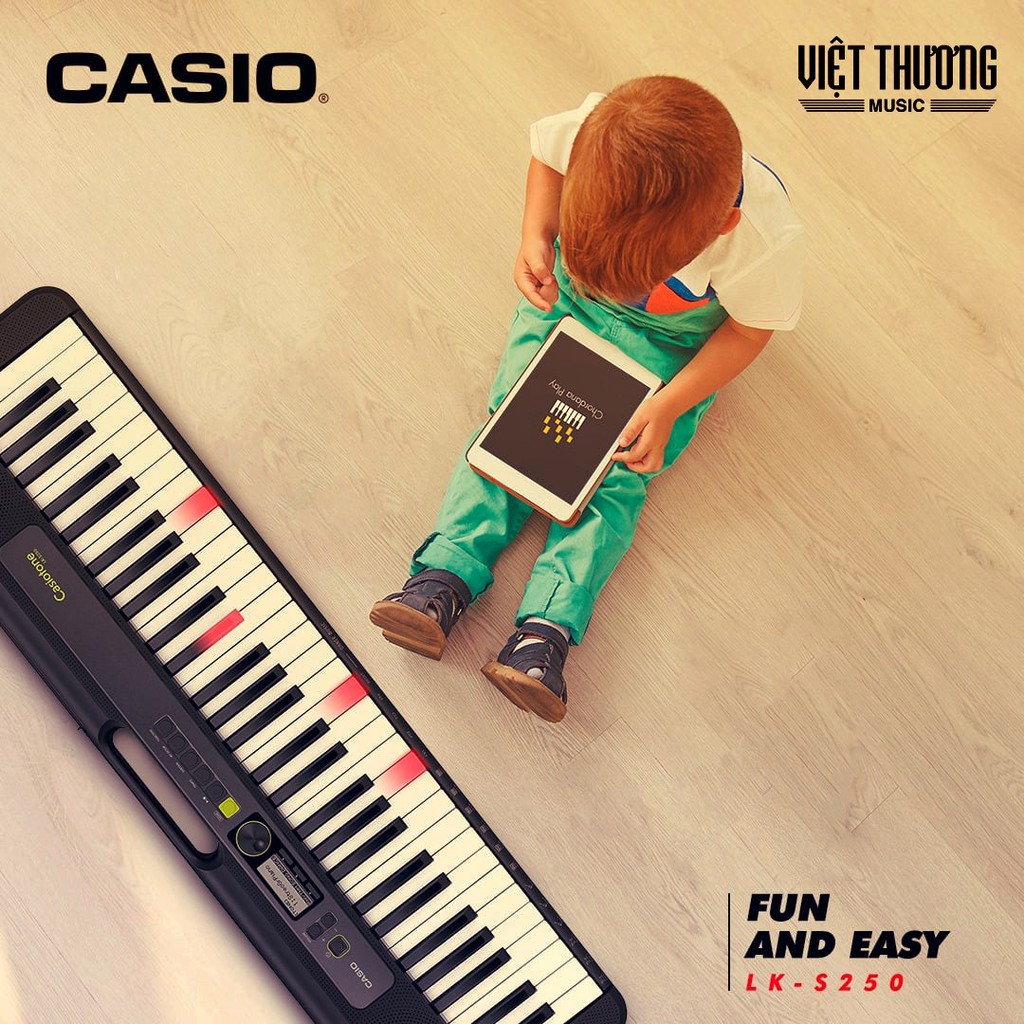 Đàn organ Casio LK-S250 - Việt Thương Music