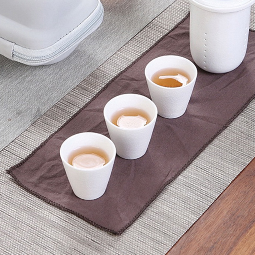 Bộ ấm chén pha trà du lịch xách tay thích hợp mang đi du lịch Portable Travel Tea Set with Teapot Tea