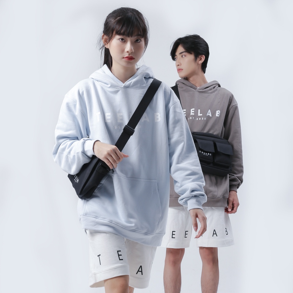 Áo Hoodie có khóa và không khóa  Local Brand Unisex Teelab Premium Basic, Áo Nỉ mũ hai lớp Dầy cực Ấm hot trend 2022