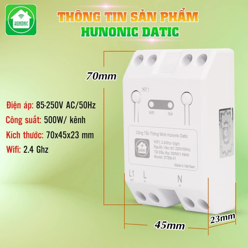 Công tắc thông minh Hunonic Datic
