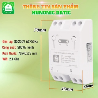 Công tắc thông minh Hunonic Datic