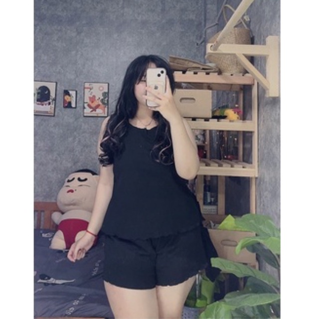 Set Bộ Ngủ Siêu Đáng Yêu Thun Tăm