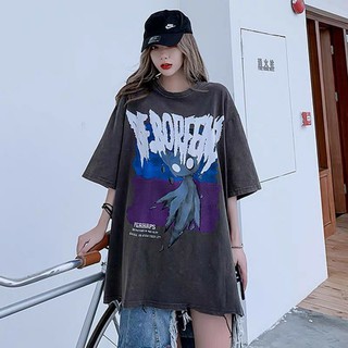 Mẫu Áo Thun Tay Lỡ Ghost Love ❤