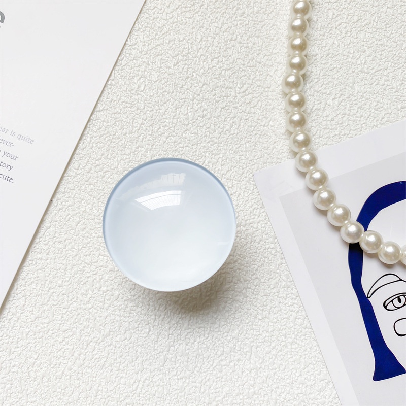 Giá Đỡ Điện Thoại Tròn Màu Laser Trơn Họa Tiết Hoạt Hình