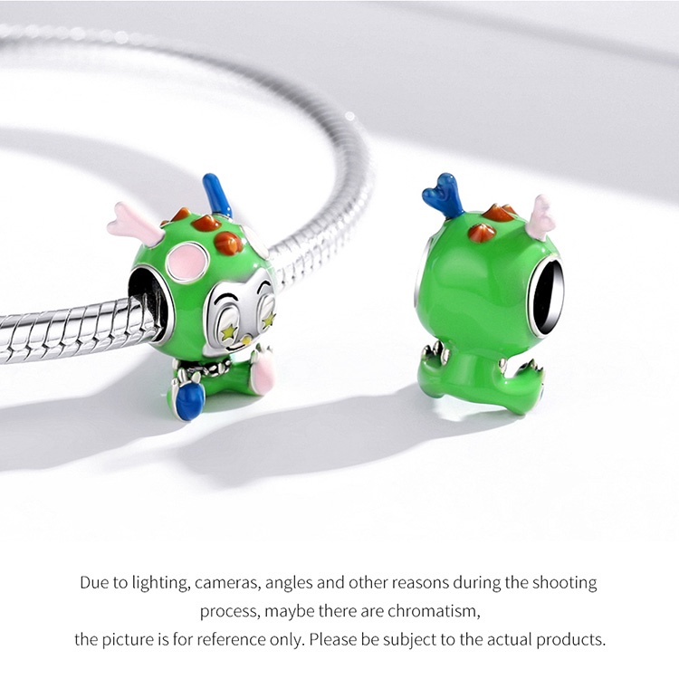 Hạt xỏ BAMOER Sc1939 bằng bạc 925 6 kiểu họa tiết hoạt hình dễ thương