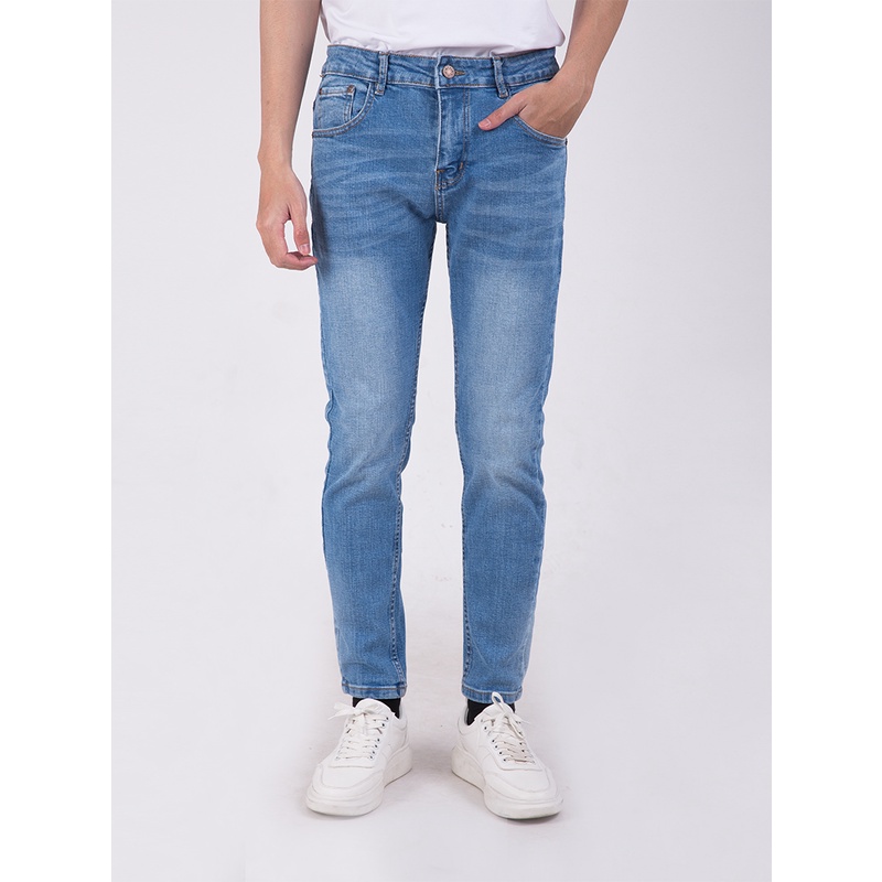 QUẦN JEANS NAM MÀU XANH NHẠT, VẢI DÀY DẶN, CHẮC CHẮN, SIZE 28-36