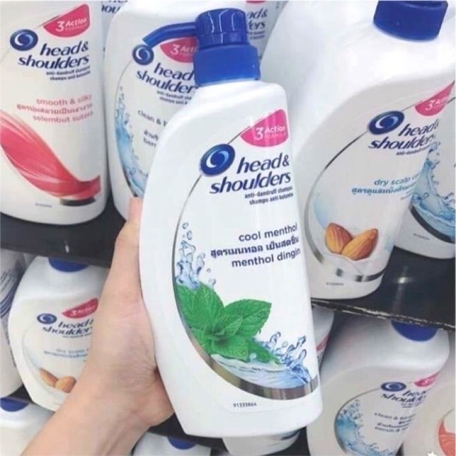 dầu gội đầu head & shoulder chai 450ml