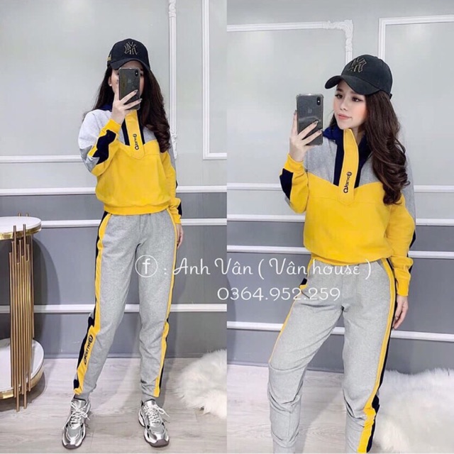 BÁN SỈ BỘ MŨ PHỐI VÀNG GHI CHO NỮ